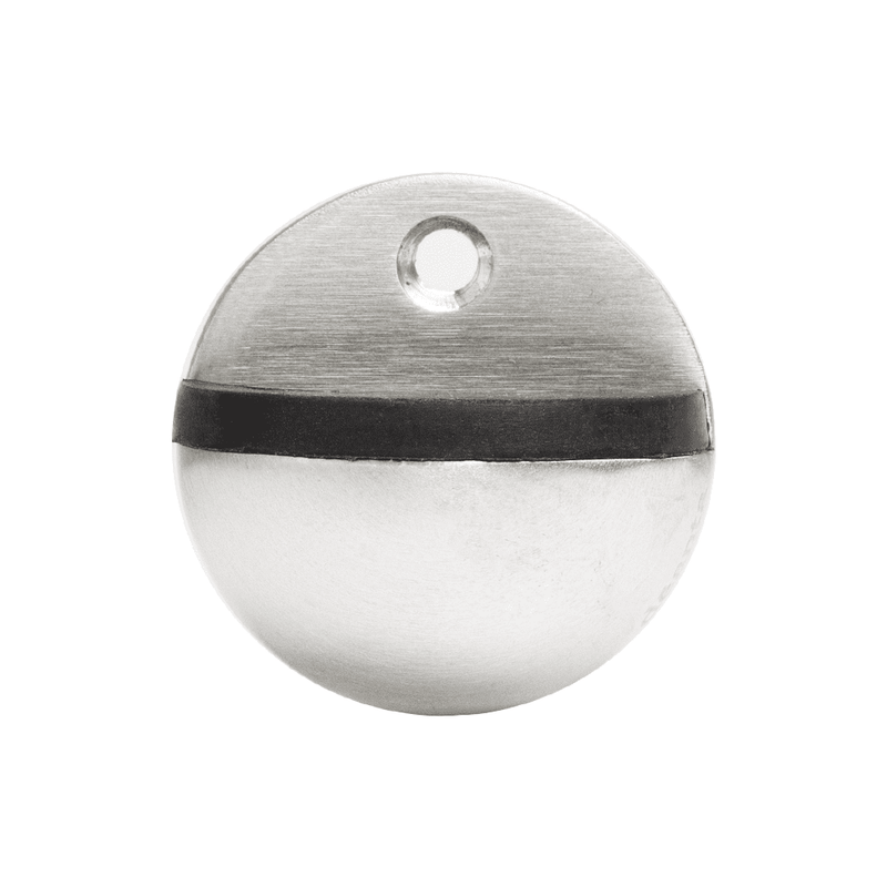 Deanta Oval Door Stop Satin Stainless Steel