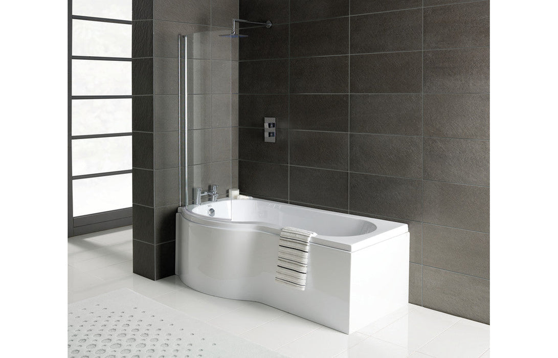 P-Shape Single End 1700x700-850x410mm 0TH Bath Only