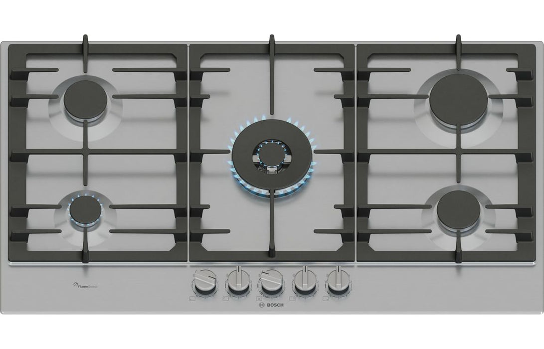 Bosch Series 6 PCR9A5B90 90cm Gas Hob - St/Steel