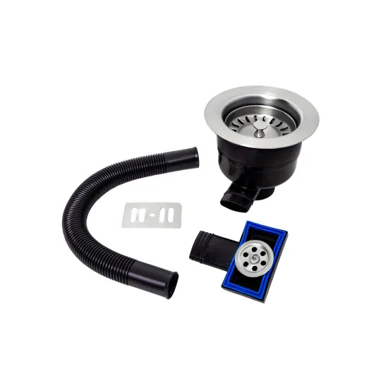 Top Fix Basket Strainer Basin Waste With Overflow