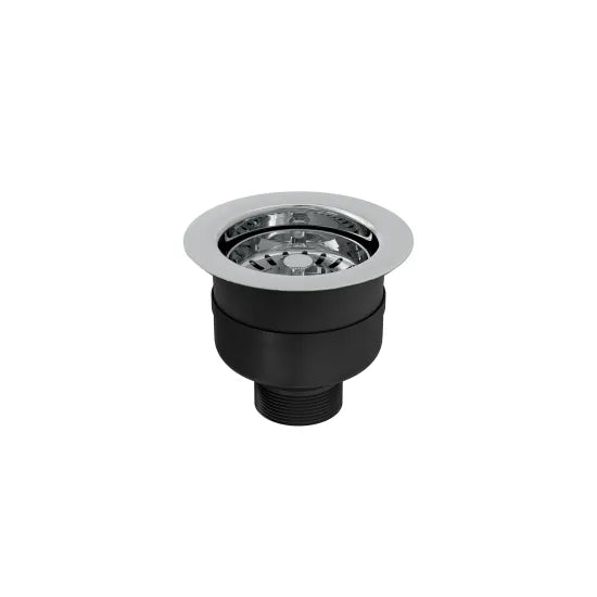 Top Fix Basket Strainer Basin Waste With Overflow