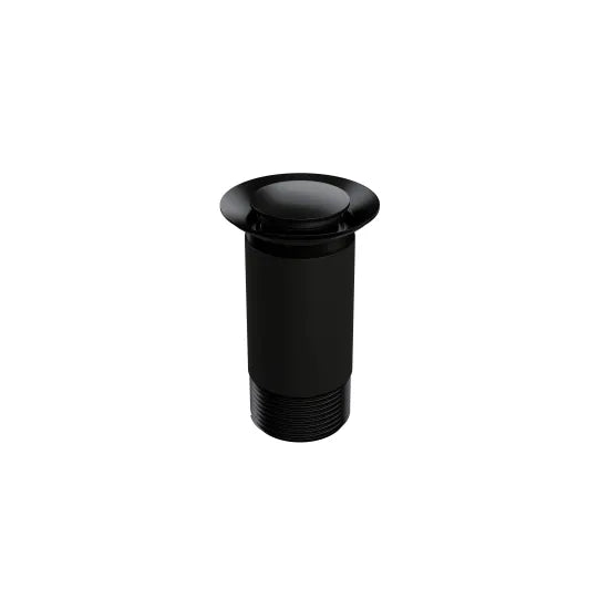 Top Fix Push Button Unslotted Basin Waste With Overflow
