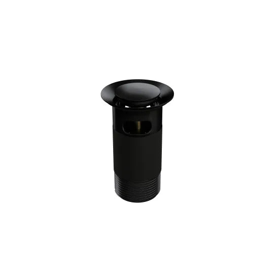 Top Fix Push Button Slotted Basin Waste With Overflow