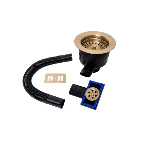 Top Fix Basket Strainer Basin Waste With Overflow