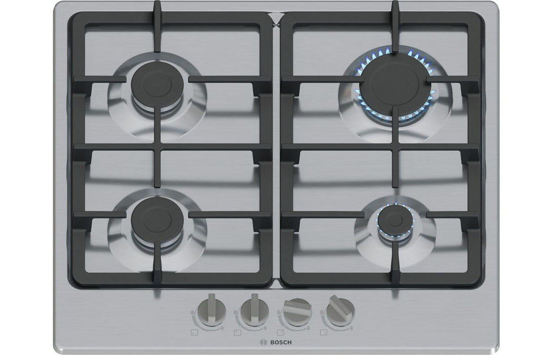 Bosch Series 4 PGP6B5K90 60cm Gas Hob - St/Steel