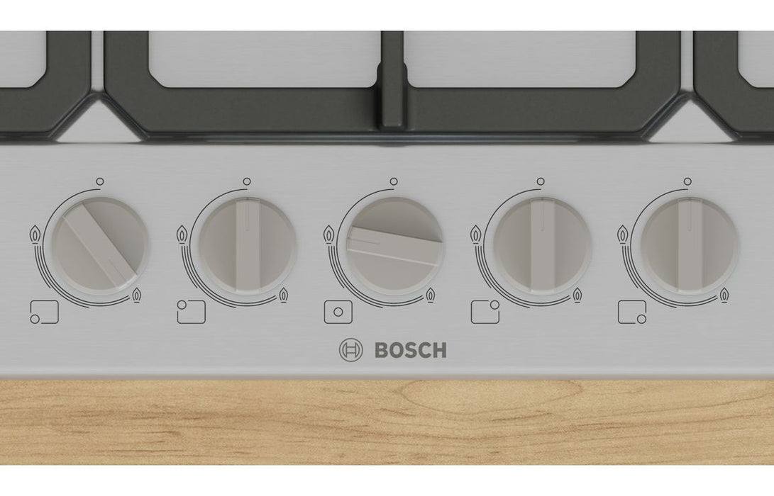 Bosch Series 4 PGQ7B5K90 75cm Gas Hob - St/Steel