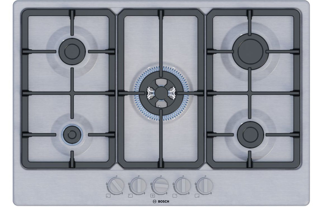 Bosch Series 4 PGQ7B5K90 75cm Gas Hob - St/Steel