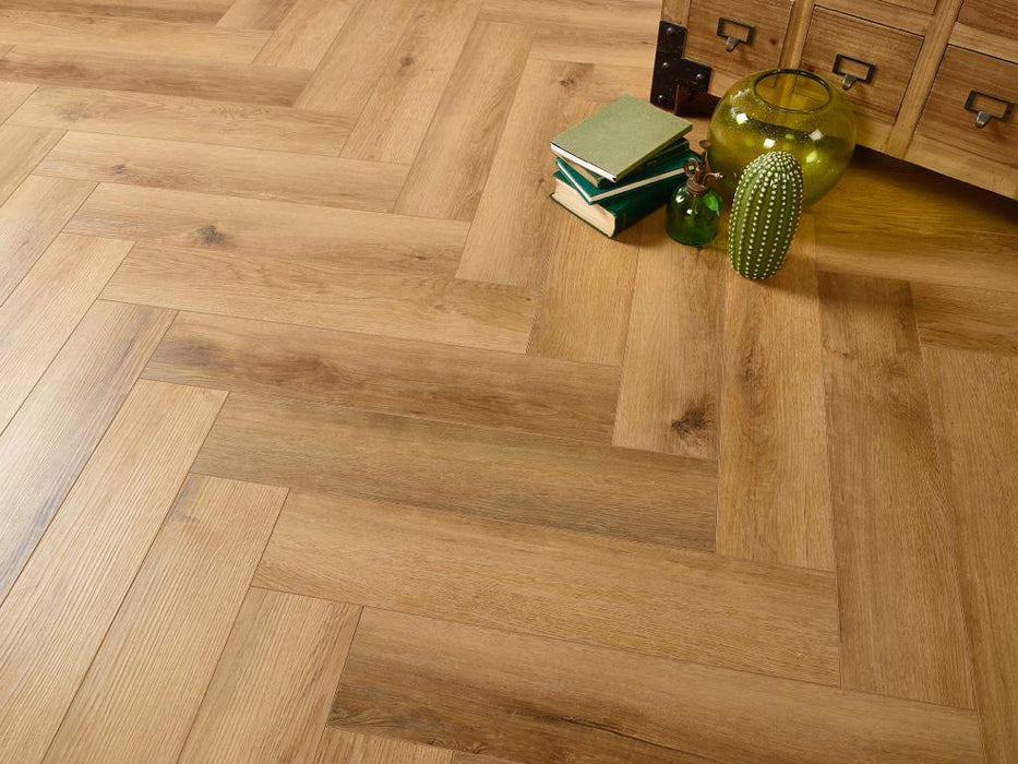 5mm Warm Oak Hydro Loc SPC Luxury Vinyl Tile (550)