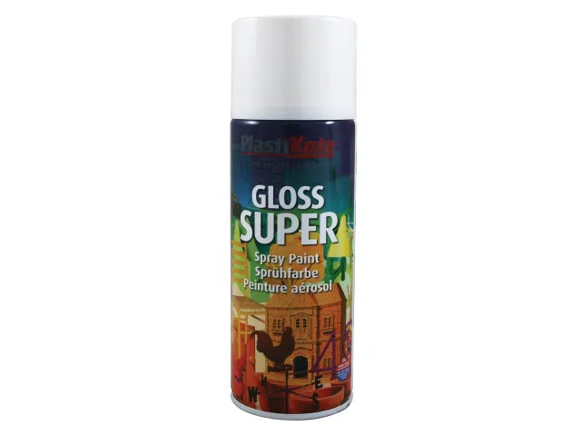 Super Colour Gloss Pure Brilliant White 400ml