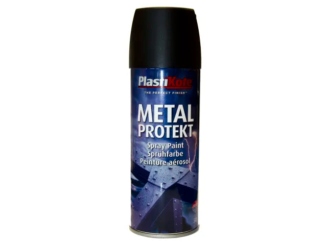 Metal Protekt Matt Black 400ml 1284