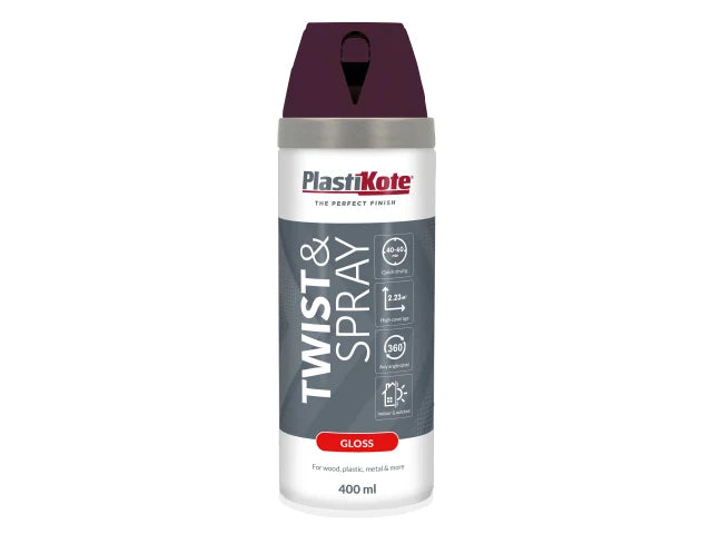 Twist & Spray Gloss Purple Violet 400ml