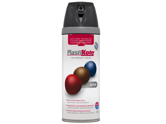 Premium Satin Black 400ml 22100