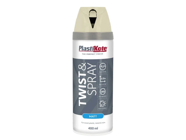 Twist & Spray Matt Georgian Stone 400ml