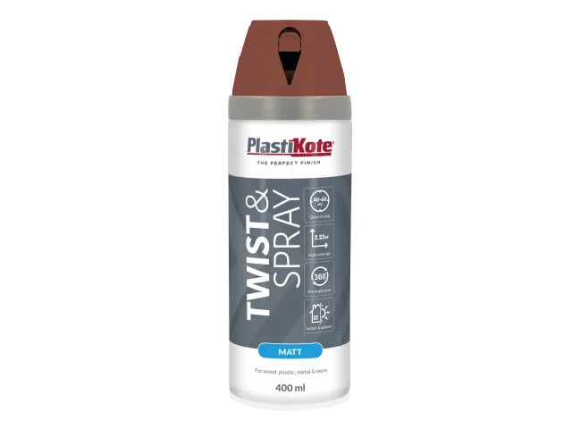 Twist & Spray Matt Pantile Red 400ml