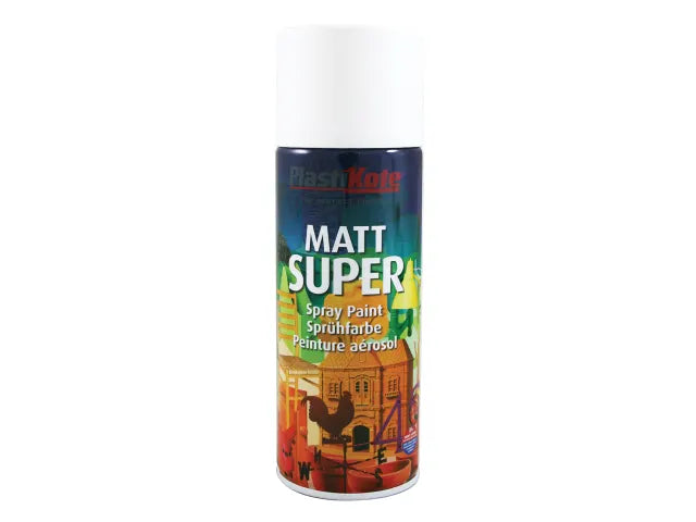 Super Colour Matt Pure Brilliant White 400ml