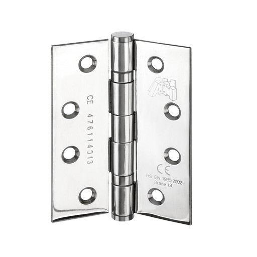 POLISHED STAINLESS STEEL 4 INCH HINGE