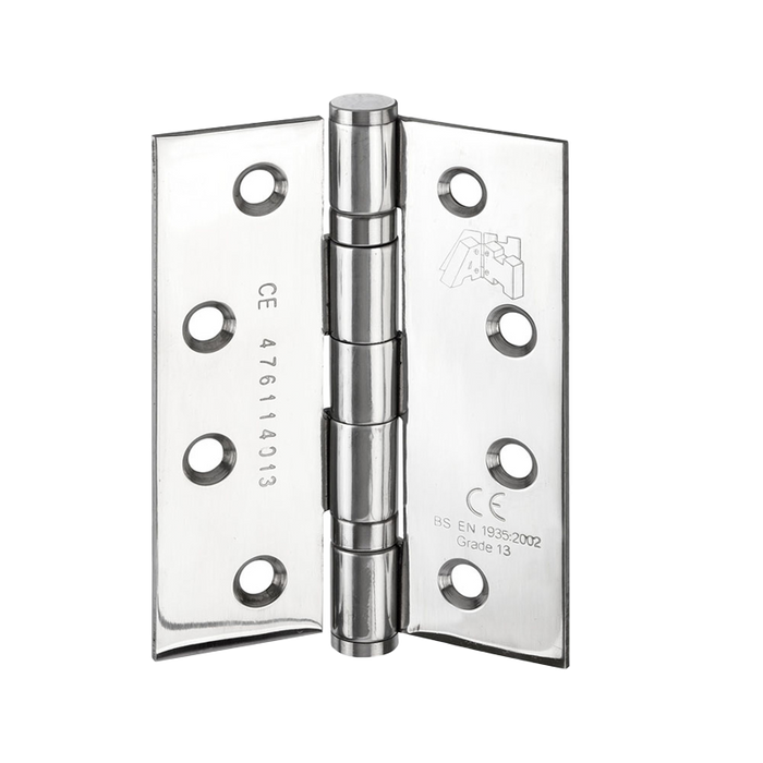 POLISHED STAINLESS STEEL 4 INCH HINGE