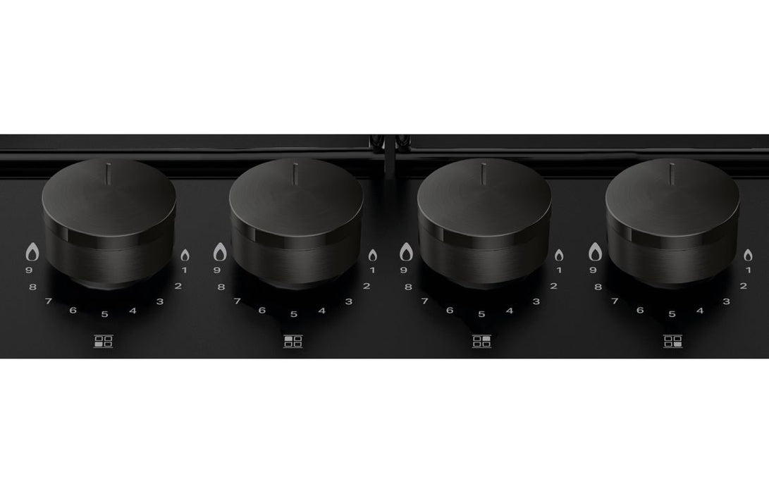 Hotpoint PPH 60P F NB 60cm Gas Hob - Black