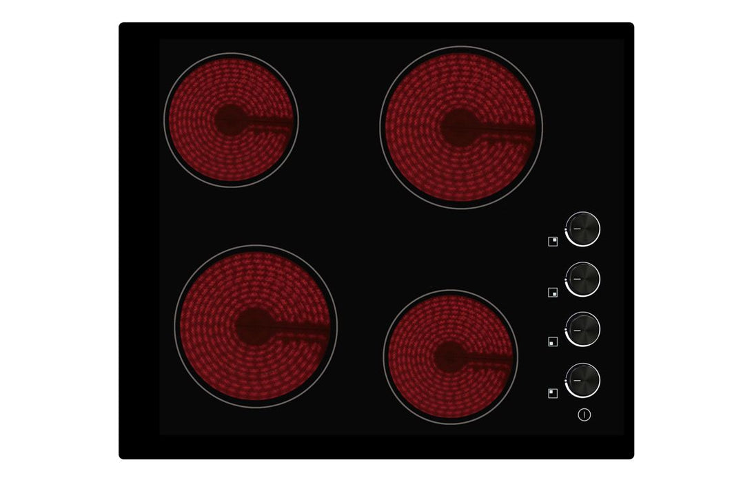 Prima Oven, Ceramic Hob & Chimney Hood Pack - Black