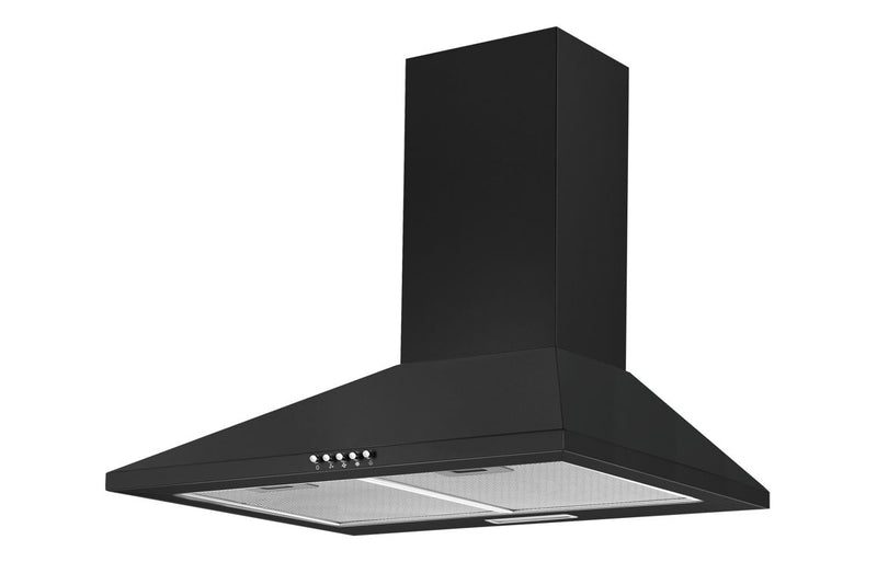 Prima Oven, Ceramic Hob & Chimney Hood Pack - Black