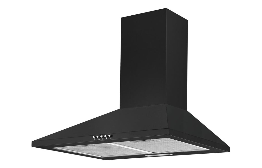 Prima Oven, Ceramic Hob & Chimney Hood Pack - Black
