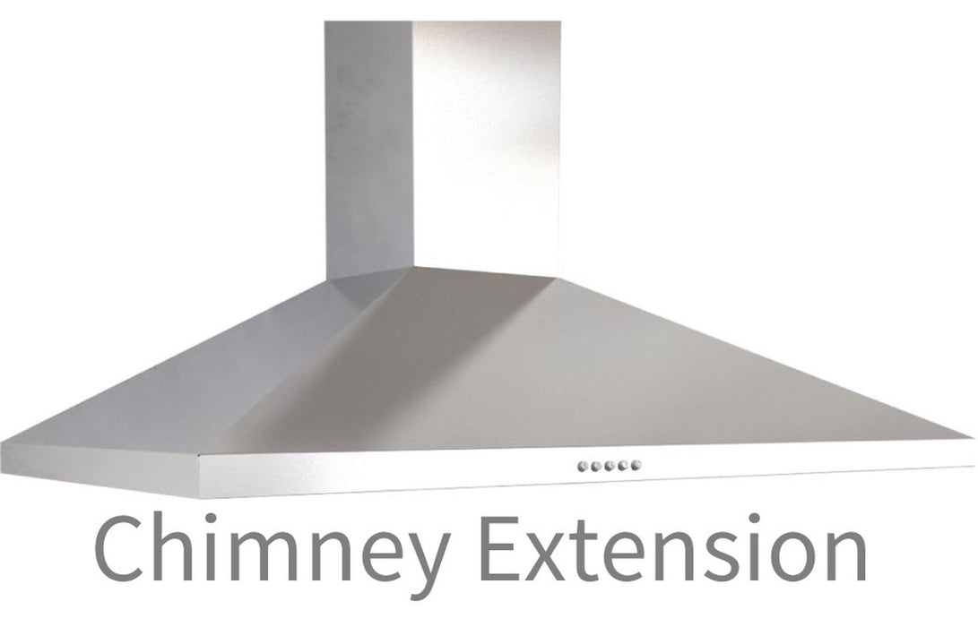 Prima PRCH800 81cm Chimney Hood Extension - St/Steel
