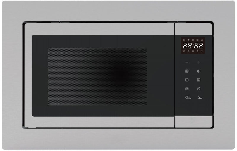 Prima PRCM250 Framed B/I 900W Microwave & Grill - St/Steel & Black