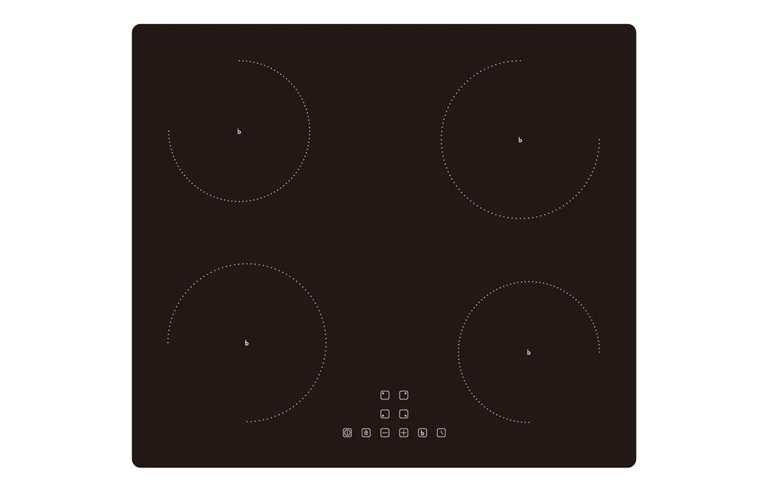 Prima PRIH021 60cm Induction Hob (13A Plug) - Black