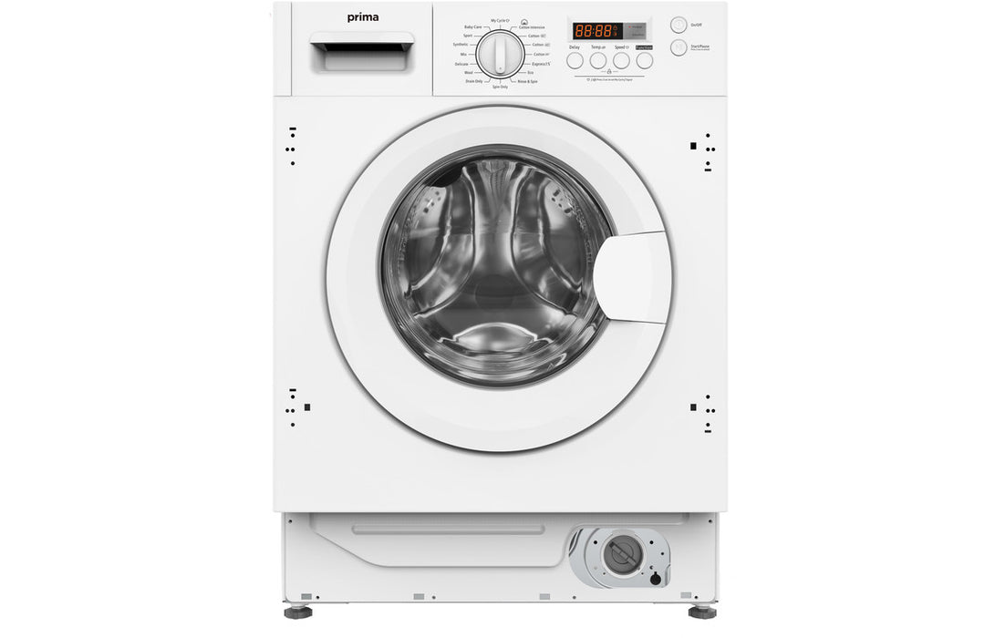 Prima PRLD371 B/I 7kg 1400rpm Washing Machine - White