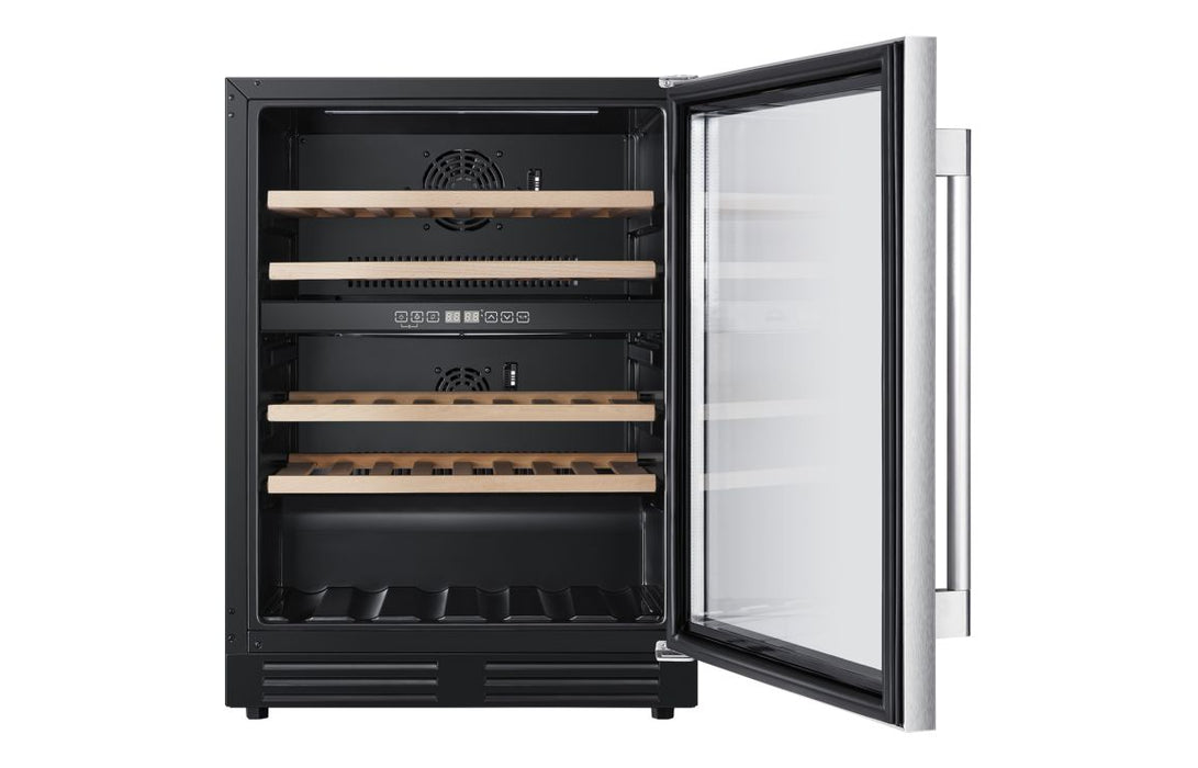 Prima PRWC406 B/I 60cm Wine Cooler - St/Steel