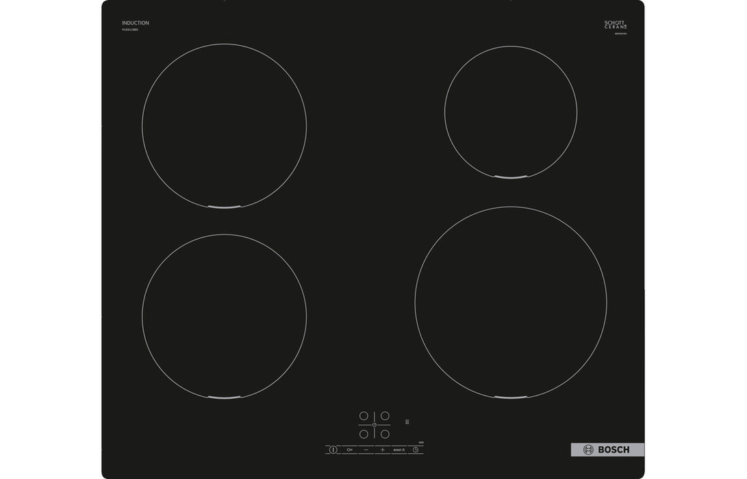 Bosch Series 4 PUE611BB5B 60cm Induction Hob - Black