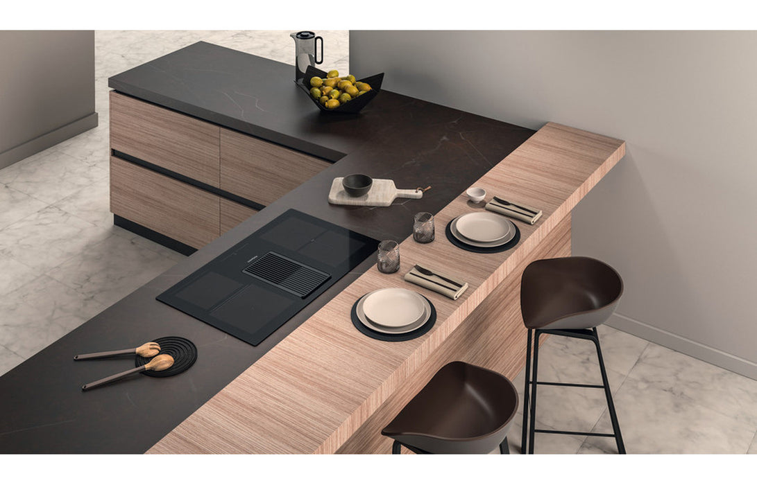 Hotpoint PVH 92 B K/F KIT 90cm Venting Induction Hob - Black