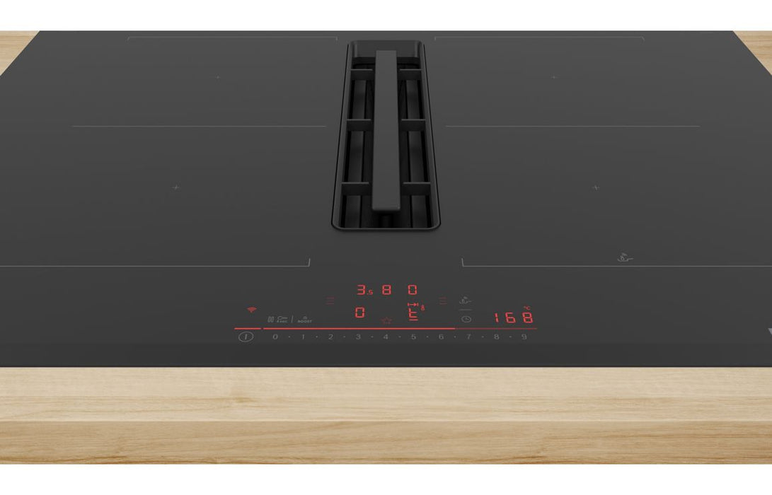 Bosch Series 6 PVQ731H26E 70cm Venting CombiZone Induction Hob - Black