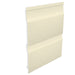 Pale Gold Fortex Double Plank Shiplap Embossed Cladding 333mm Sample