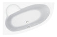 Paloma 1500x950x600mm 0TH Offset Corner Bath w/Legs