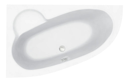 Paloma 1500x950x600mm 0TH Offset Corner Bath w/Legs