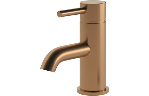 Perano Cloakroom Basin Mixer & Waste - Brushed Bronze