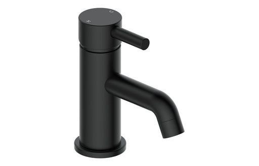 Perano Cloakroom Basin Mixer & Waste - Matt Black