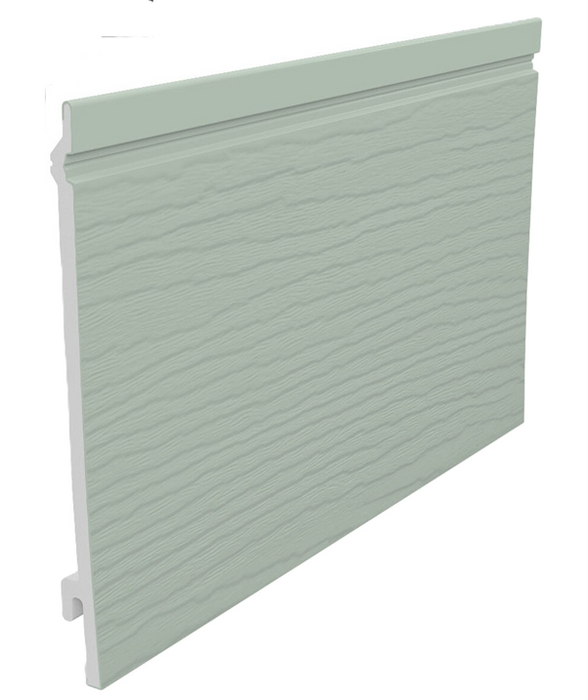Sage Green Fortex Weatherboard Embossed Cladding 170mm (5m length)