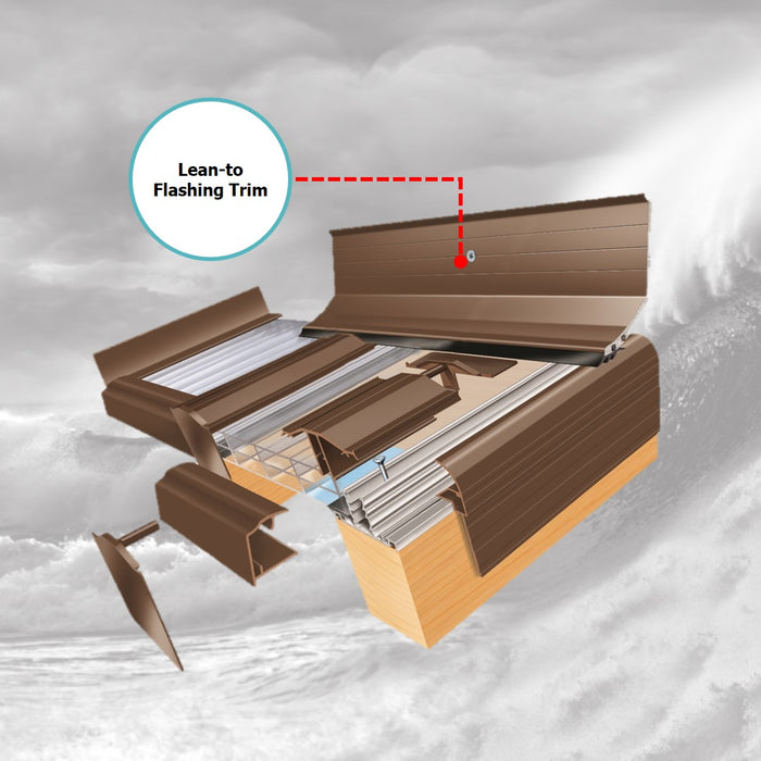 Lean-to Flashing Trim