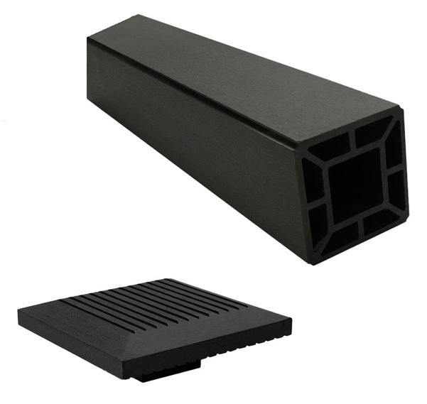 Ambideck Charcoal Black Balustrade Kit (Part 2a)