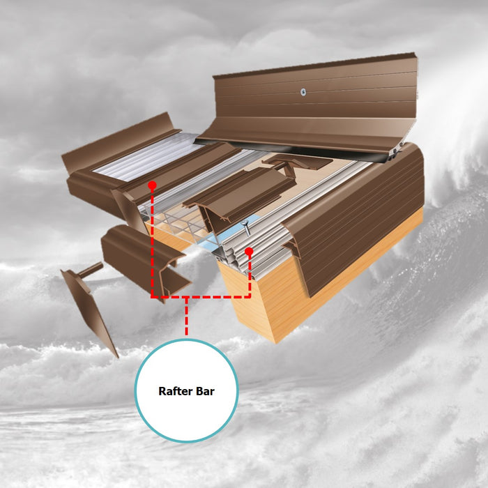 Rafter Supported Glazing Bar