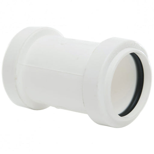 White Pushfit Straight Connector