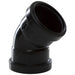 Black 45° Obtuse Bend 32mm