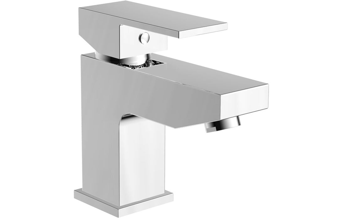Portena Basin Mixer & Waste - Chrome
