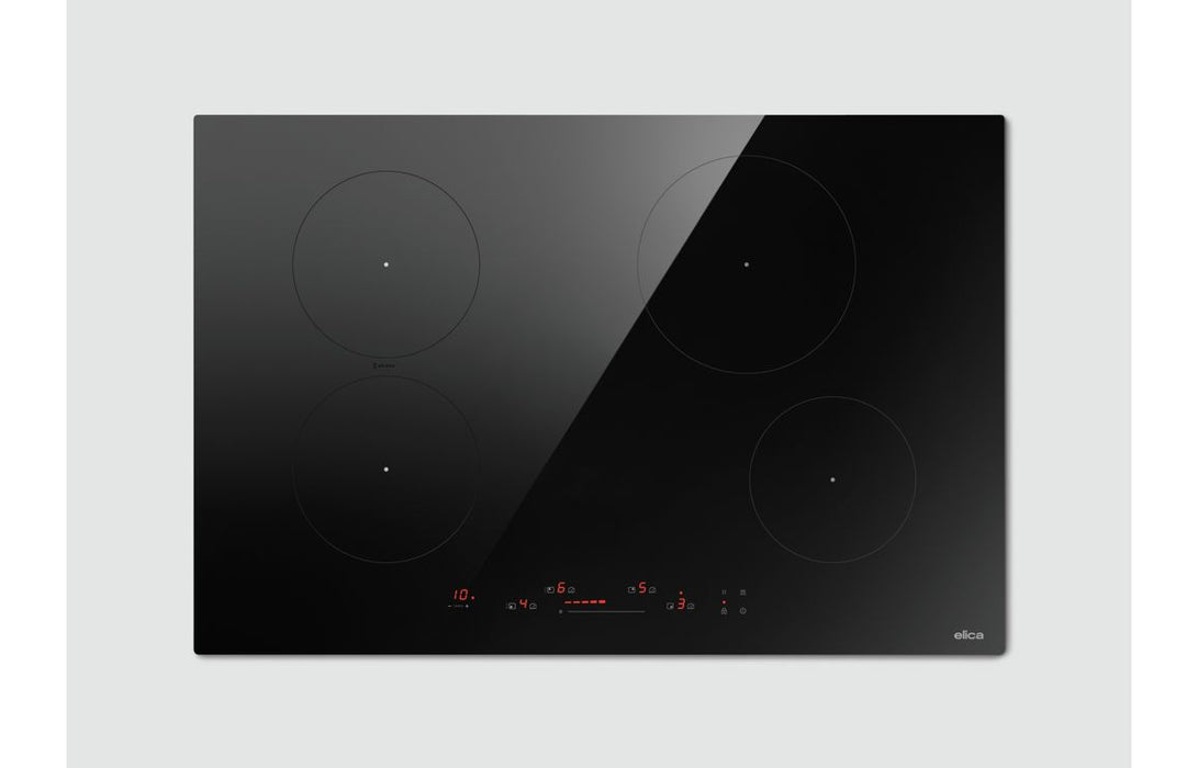 Elica Primis 804 PLUS 80cm Induction Hob - Black Glass