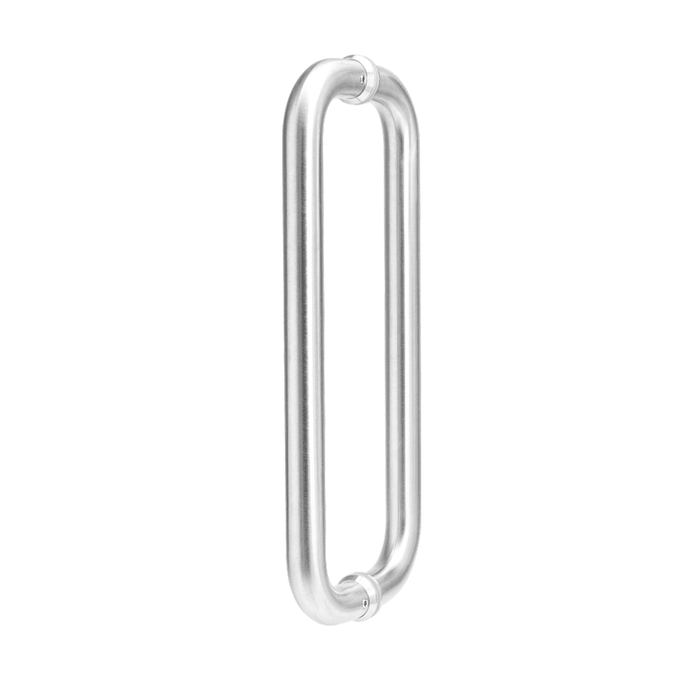 Deanta D-Pull Handle Satin Steel 22mmØ