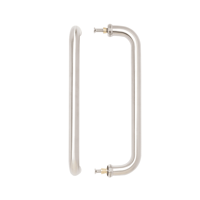 Deanta D-Pull Handle Satin Steel 22mmØ