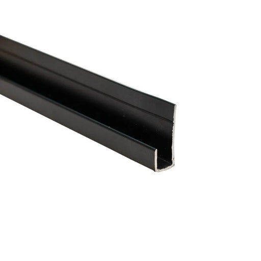 Decortrim – 5mm x 2.4m – Metal Starter / End Trim – Matt Black