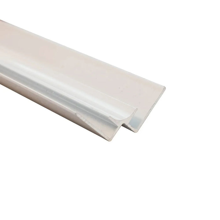 Decortrim – 5mm x 2.4m – Metal Internal Corner Trim – White